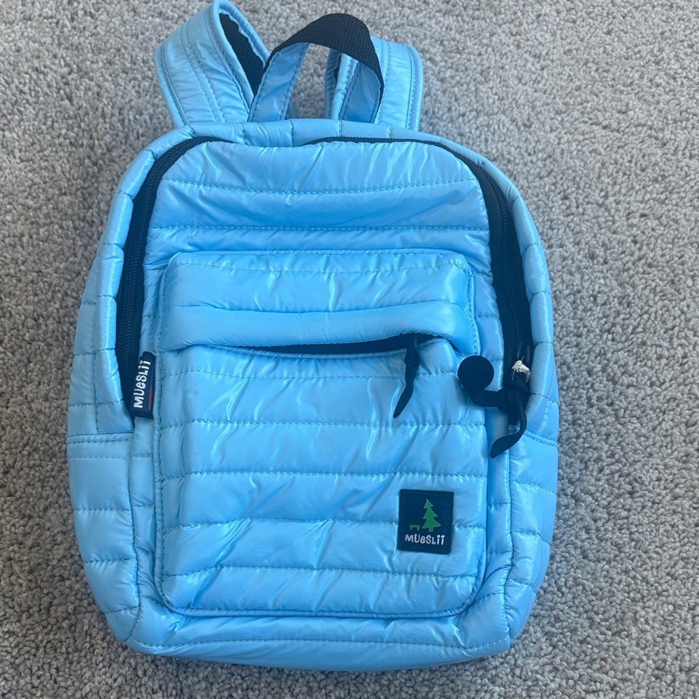 Light Blue Kids Backpack